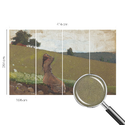 Fototapet barn En tyst scen