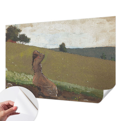 Fototapet barn En tyst scen