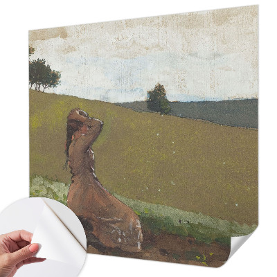 Fototapet barn En tyst scen