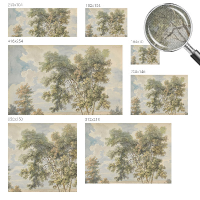 Fototapet för barn Romantisk natur