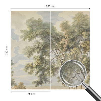 Fototapet för barn Romantisk natur