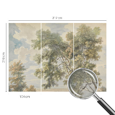 Fototapet för barn Romantisk natur