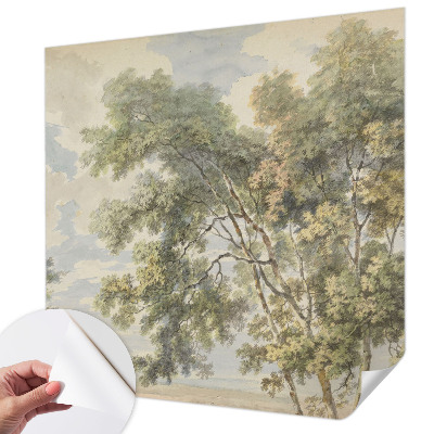Fototapet för barn med ett romantiskt naturmotiv