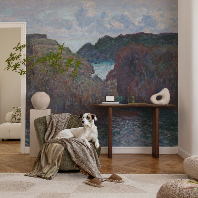 3D fototapet Klippig kust