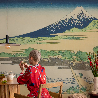 Fototapet barn Bergspanorama