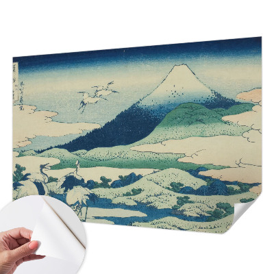 Peel and stick fototapet Kranar och berg