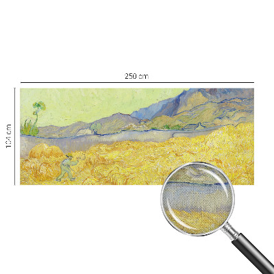 Fototapet barnrum Vetefält