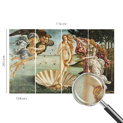 Självhäftande fototapet Venus födelse