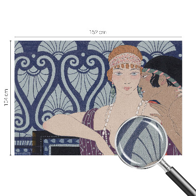 Peel and stick fototapet Konstnärligt par