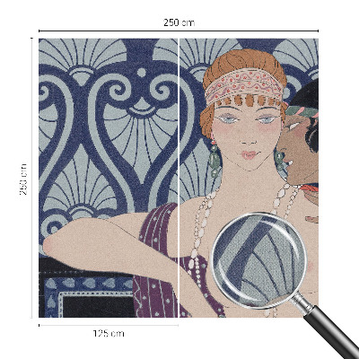 Peel and stick fototapet Konstnärligt par