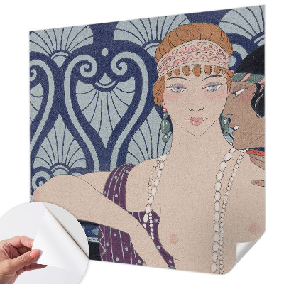 Peel and stick fototapet Konstnärligt par