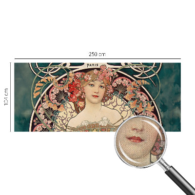 3D fototapet Blomsymmetri