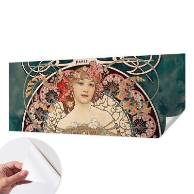 3D fototapet Blomsymmetri