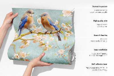 3D fototapet Blomsymmetri