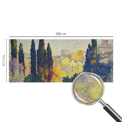 Fototapet barn med impressionistiska landskap för barnrum