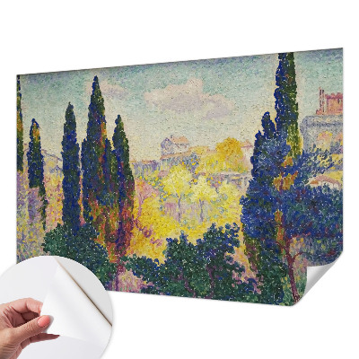 Fototapet barn med impressionistiska landskap för barnrum