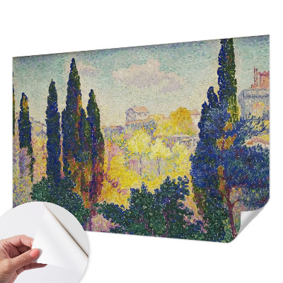 Fototapet barn Impressionistiska landskap