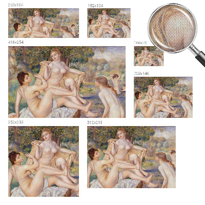 Fototapet barnrum Kvinnor vilar