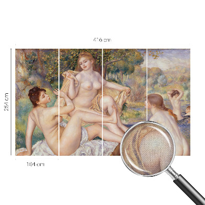 Fototapet barnrum Kvinnor vilar