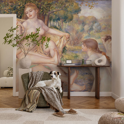 Fototapet barnrum Kvinnor vilar