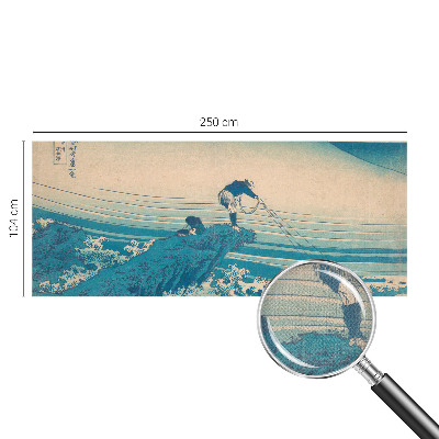 3D fototapet med motiv av havet