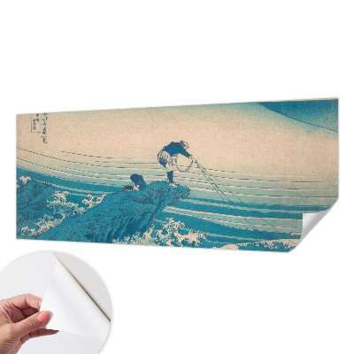 3D fototapet med motiv av havet
