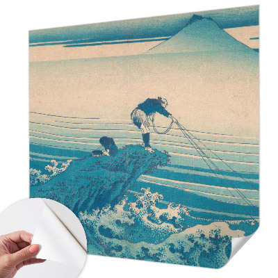 3D fototapet med motiv av havet