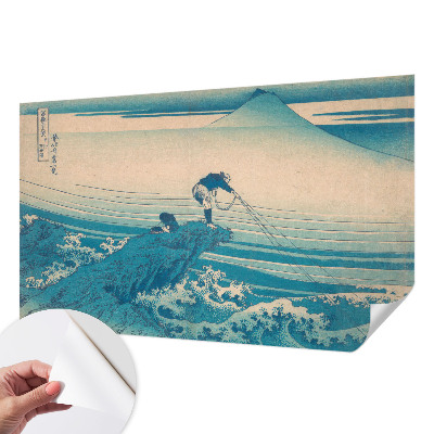 3D fototapet med motiv av havet