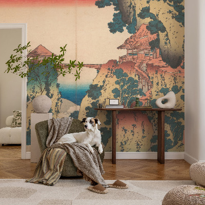 Fototapet barnrum Ett pittoreskt landskap