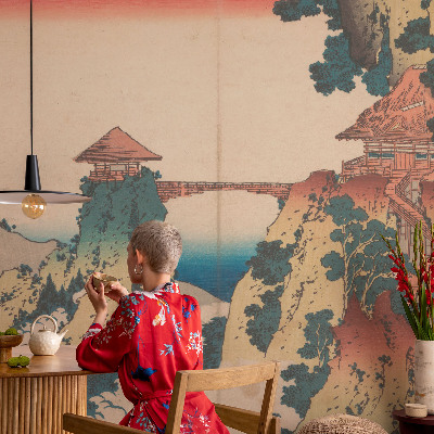 Fototapet barnrum Ett pittoreskt landskap