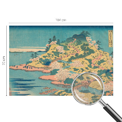 Fototapet barn Japanskt landskap