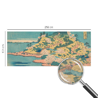 Fototapet barn Japanskt landskap