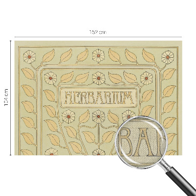 Självhäftande fotovägg Växtprydnad