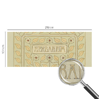 Självhäftande fotovägg Växtprydnad