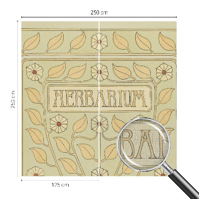 Självhäftande fotovägg Växtprydnad