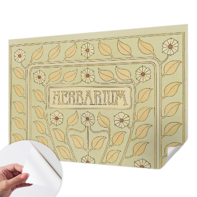 Självhäftande fotovägg Växtprydnad