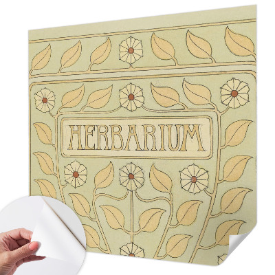 Självhäftande fotovägg Växtprydnad