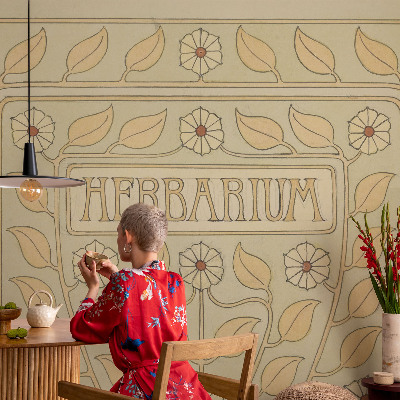 Självhäftande fotovägg Växtprydnad