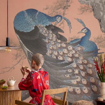 Fototapet barnrum Påfågelliknande elegans
