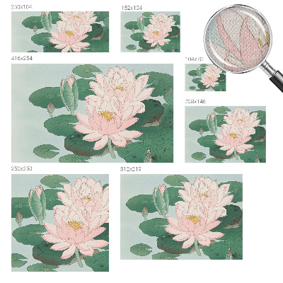 Fototapet barn Vattenlotus