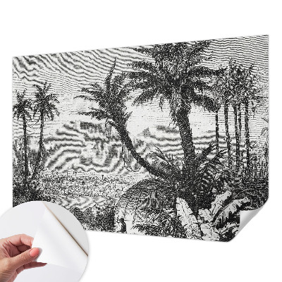 Peel and stick fototapet Tropisk oas