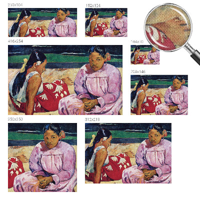 3D fototapet Strandscen