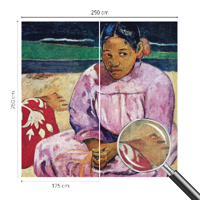 3D fototapet Strandscen