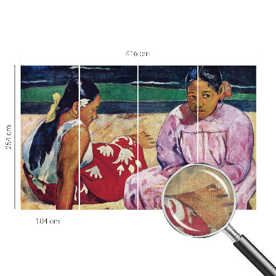 3D fototapet Strandscen