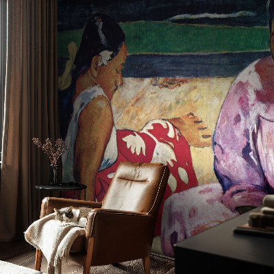 3D fototapet Strandscen