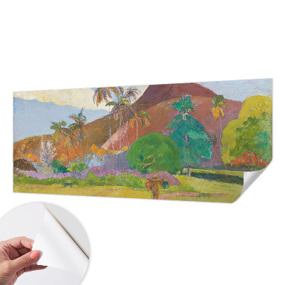 Fototapet barn med exotiskt naturmotiv
