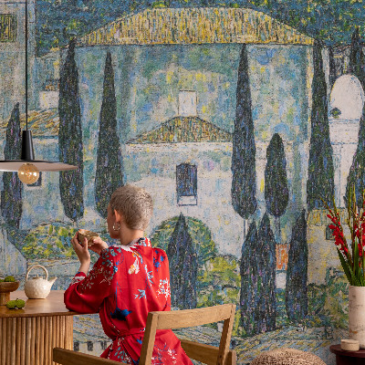 Fototapet barnrum Cypresshus