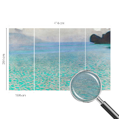 Självhäftande fotovägg Turkosvatten