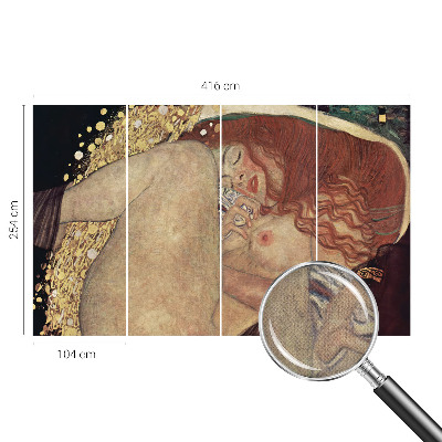 Självhäftande fototapet Sensuell handling