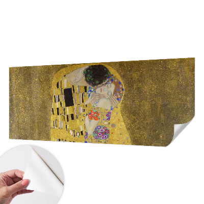 Peel and stick fototapet med motiv av ett par i jugendstil